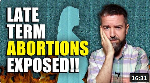 Bombshell Video Report On Canada's Hidden Horror: Late Term Abortions Exposed!!