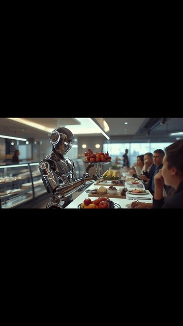 Golden Honey Dispenser🤖 Robot #futuristic #robot #technology #humanoid #honey #bee #AI