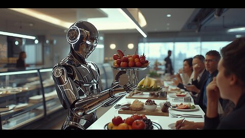 Golden Honey Dispenser🤖 Robot #futuristic #robot #technology #humanoid #honey #bee #AI