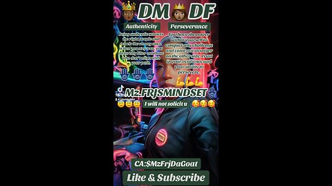DM~DF~Authenticity Attracts ~Perseverance #godguidence🙏🙏🙏