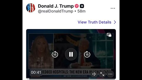 Laura Interviews POTUS On Medical Equipment