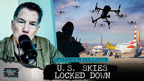 Mike Baker 🔥Cartel Drones Breach U.S. Airspace — Major Airport Shut Down