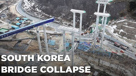 Bridge collapse in South Korea kills at least three people