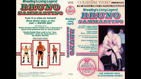 WWF Coliseum Video - "Wrestling's Living Legend, Bruno Sammartino" -1986