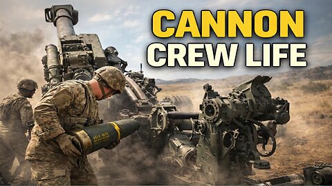 Day in the Life of a U.S. Army Cannon Crewmember | Real Artillery Training & Daily Mission