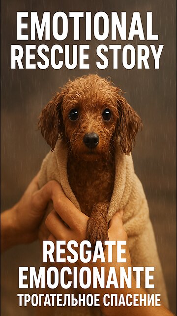 💔➡️💕 From abandonment to love: the rescue that will touch your heart!