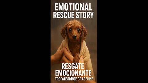 💔➡️💕 From abandonment to love: the rescue that will touch your heart!