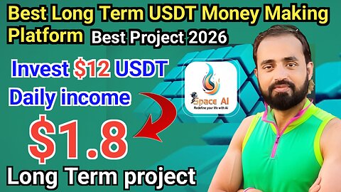 Best Long Term USDT Earning Site 2026 | Make Money Online At Home