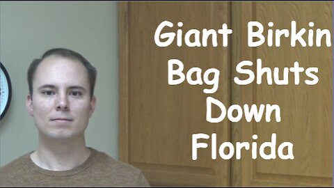 Giant Birkin Bag Shuts Down Florida