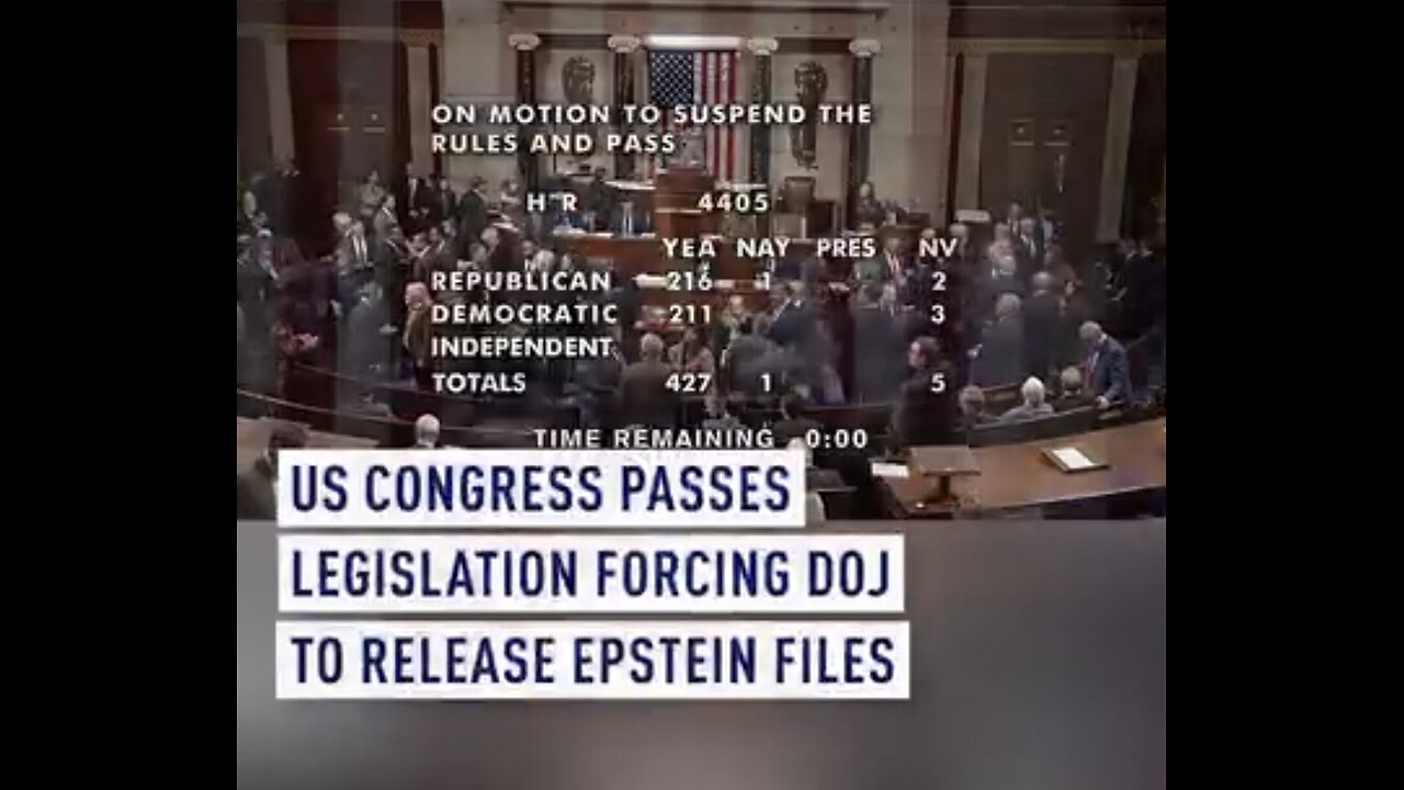 Both House and Senate passed Full disclosure Epstein | Schumer