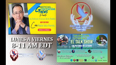 Cadena Adoracion Broadcasting Network Morning Show. Pastor Dickson Burgos Podcasting.