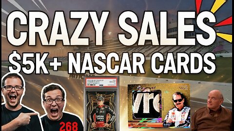 NASCAR Card Prices EXPLODE! $5K+ Sales, Rare Earnhardt 1/1 & Zilisch Goes Nuclear | Ep. 268
