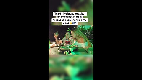 “I think redheads from Argentina just changed my type 😏🇦🇷”