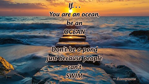 Soul of the EveryMan - Be an OCEAN!