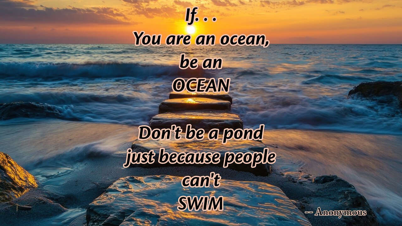 Soul of the EveryMan - Be an OCEAN!