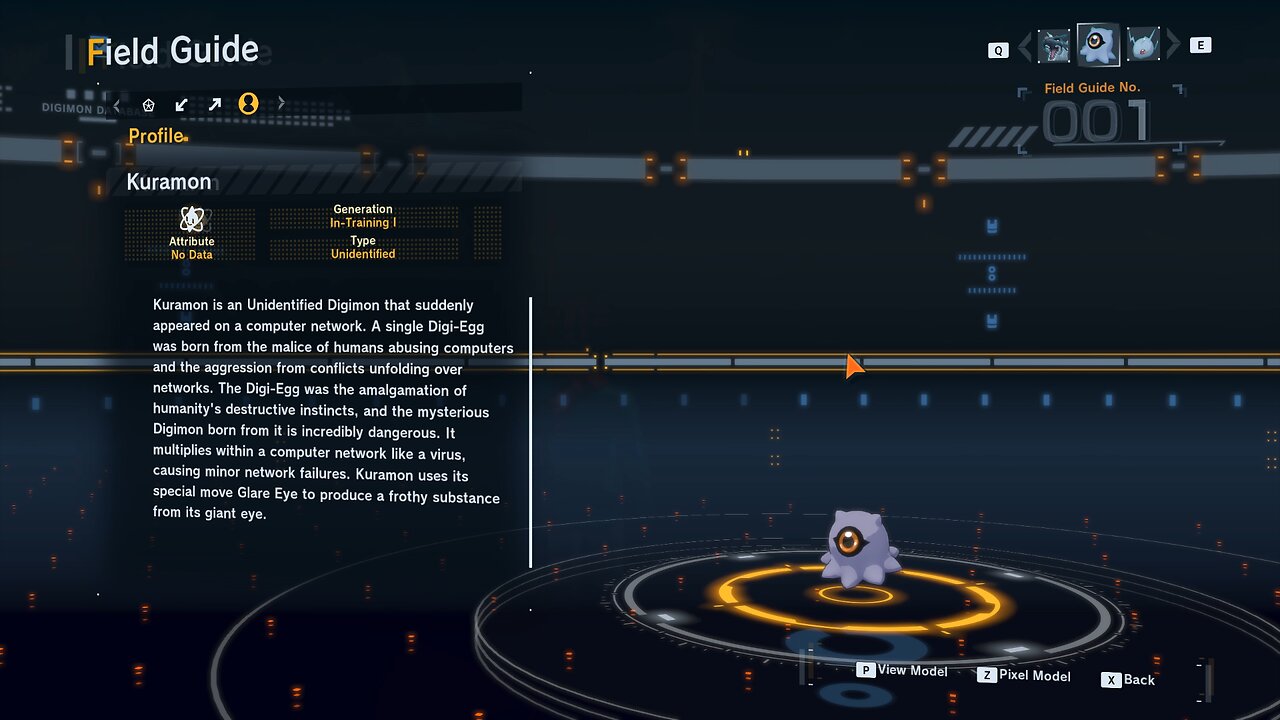 kuramon all digivolution/de-digivolution/profile Digimon Story Time Stranger