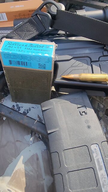 Banish 30 in am Aero Precision M5 AR10 with S&B Subsonic Ammunition