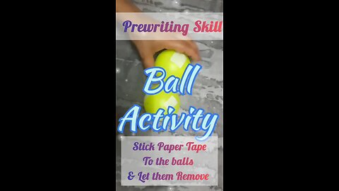 Ball Activity|Concentration|Hand Eye Coordination|Sitting Tolerance|Kids