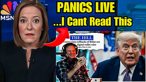 MSNBC Jen Psaki Can't Handle Humiliating Teleprompter Fail Live On-Air