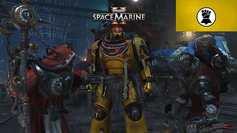 Space Marine 2 40K Imperial Fists Tactical PURGE