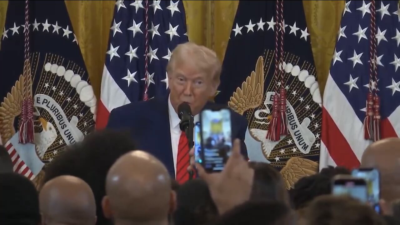 TRUMP❤️🇺🇸🥇🪽HOST RECEPTION🤍🇺🇸🏅🪽🕺HONORING BLACK HISTORY MONTH💙🇺🇸🪽🏛️⭐️