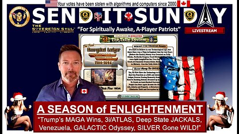 SEND IT SUNDAY: Trump’s MAGA Wins, Silver Goes WILD, 3i/ATLAS, Venezuela & Deep State Jackals