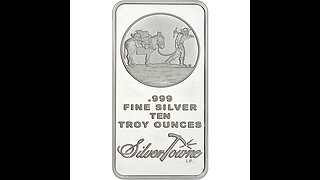 10 oz SilverTowne Prospector Silver Bar (New) #1