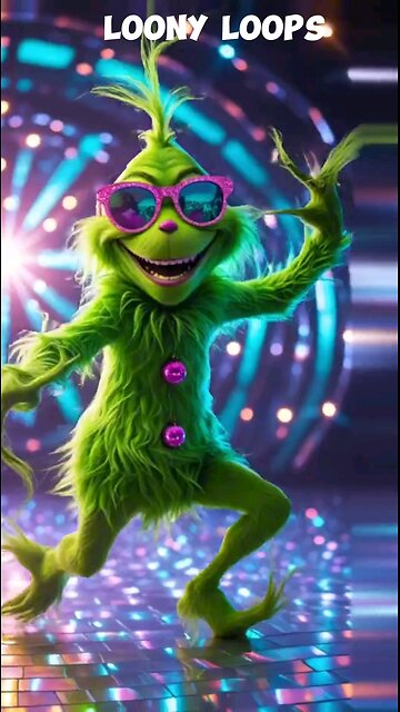 Groove Gone Green: The Grinch’s Ultimate Disco Takeover!