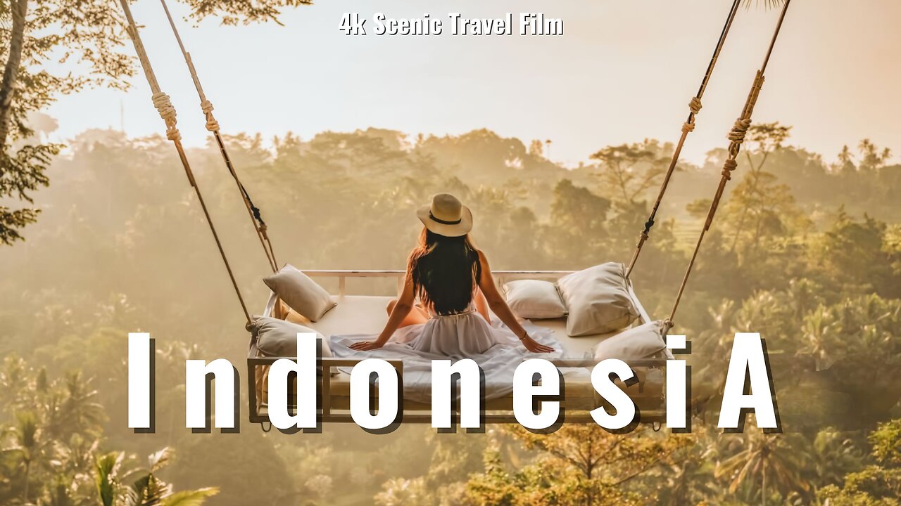 Beautiful Travel Scenery of Indonesia / Instrumental Background Music