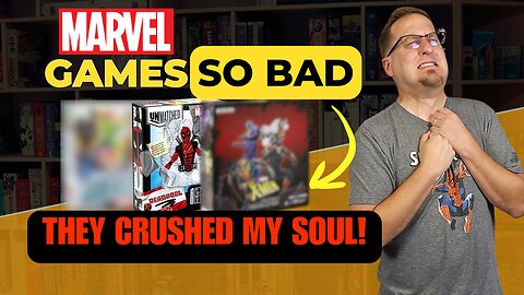 So Bad / Marvel Themed Board Games That Crushed My Soul