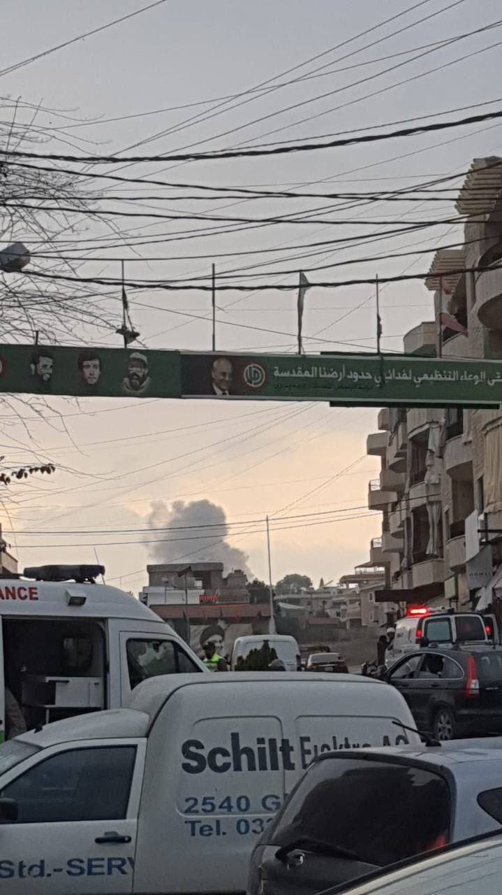 The IDF announces that it has begun a wave of airstrikes against Hezbollah targets in