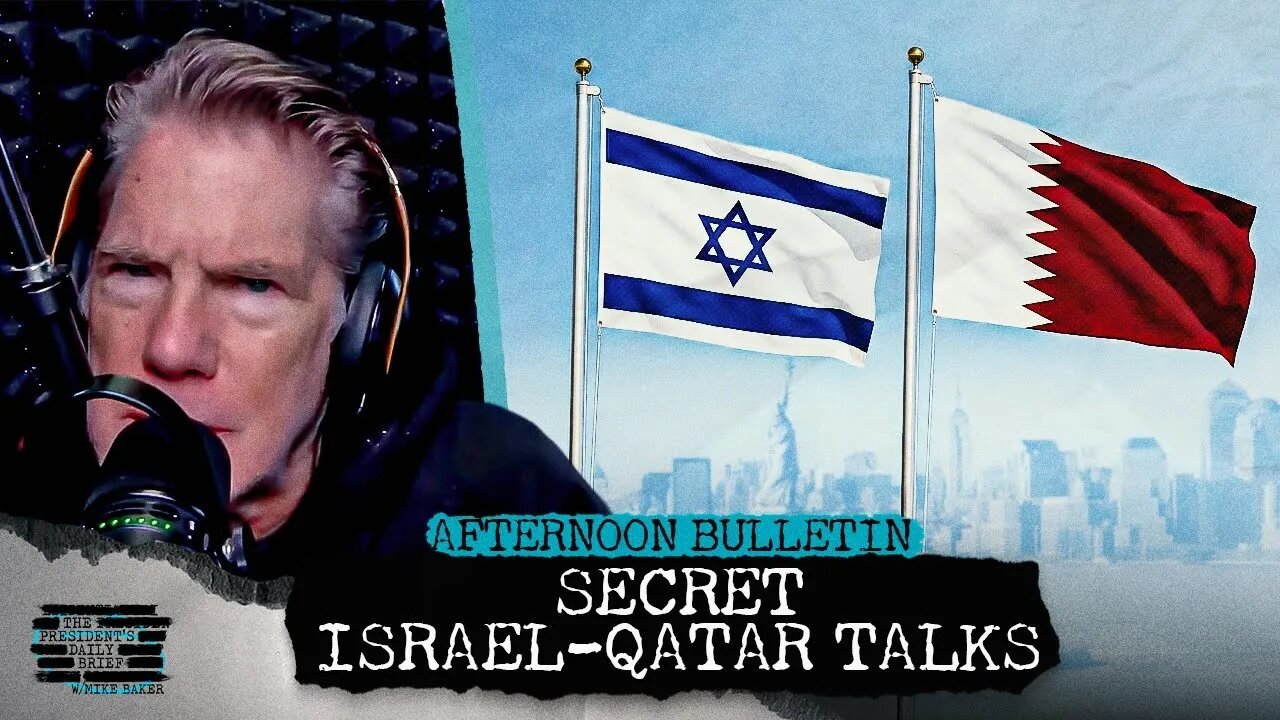 SECRET MEETING: Trump Brokers Covert Israel–Qatar Negotiations