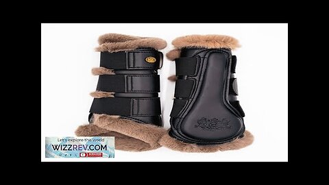 ROYAL EQUESTRIAN LINED BRUSHING BOOTS FAUX MINK BLACK Review