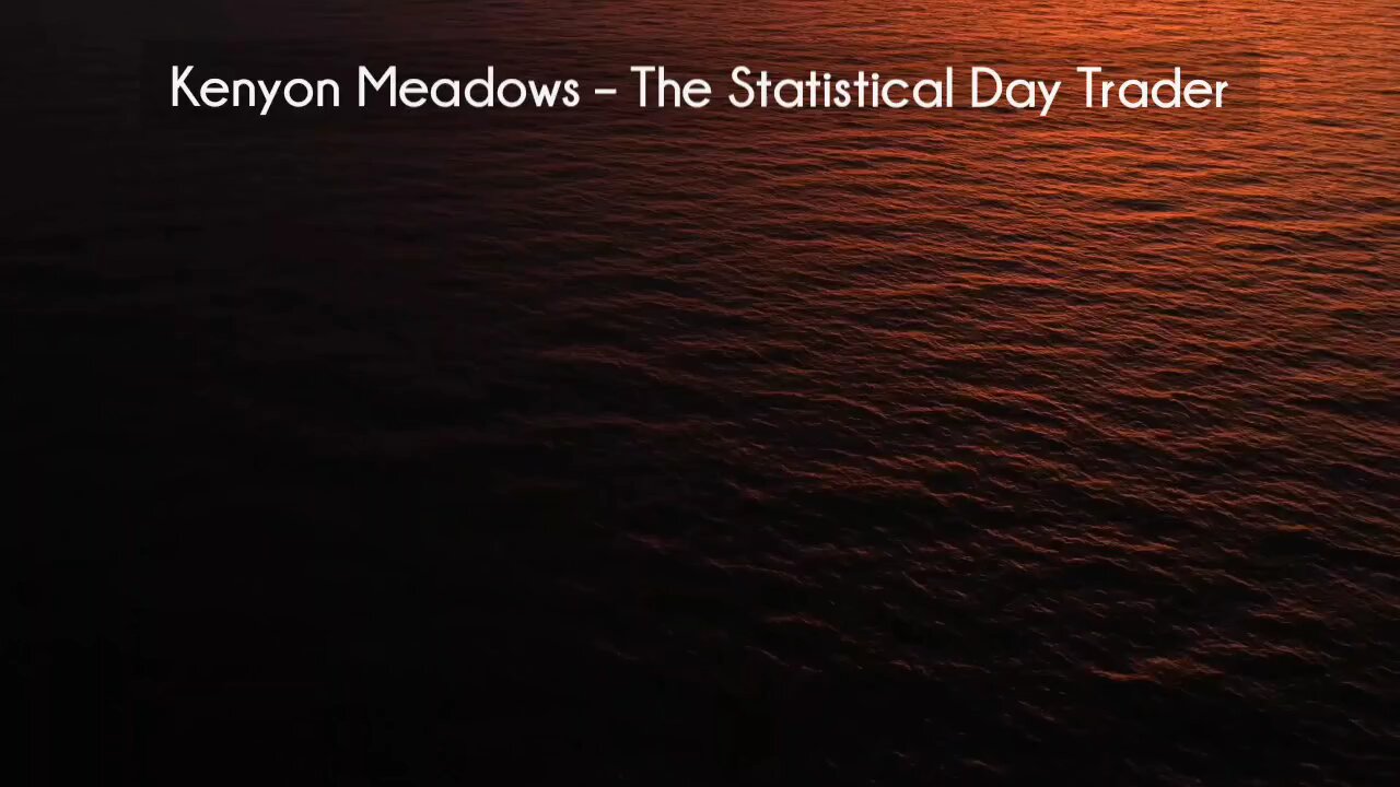 (courseslibrary.com)Kenyon Meadows – The Statistical Day Trader Course download