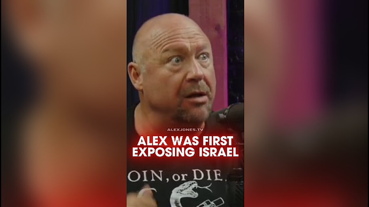 Shawn Johnson: Alex Jones Exposed Israel & Netanyahu Before Everyone Else - 10/22/25