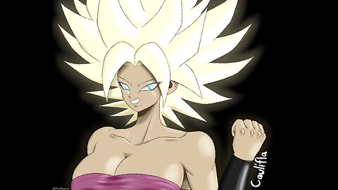 Redrawing old Caulifla drawing in CLIP STUDIO PAINT!