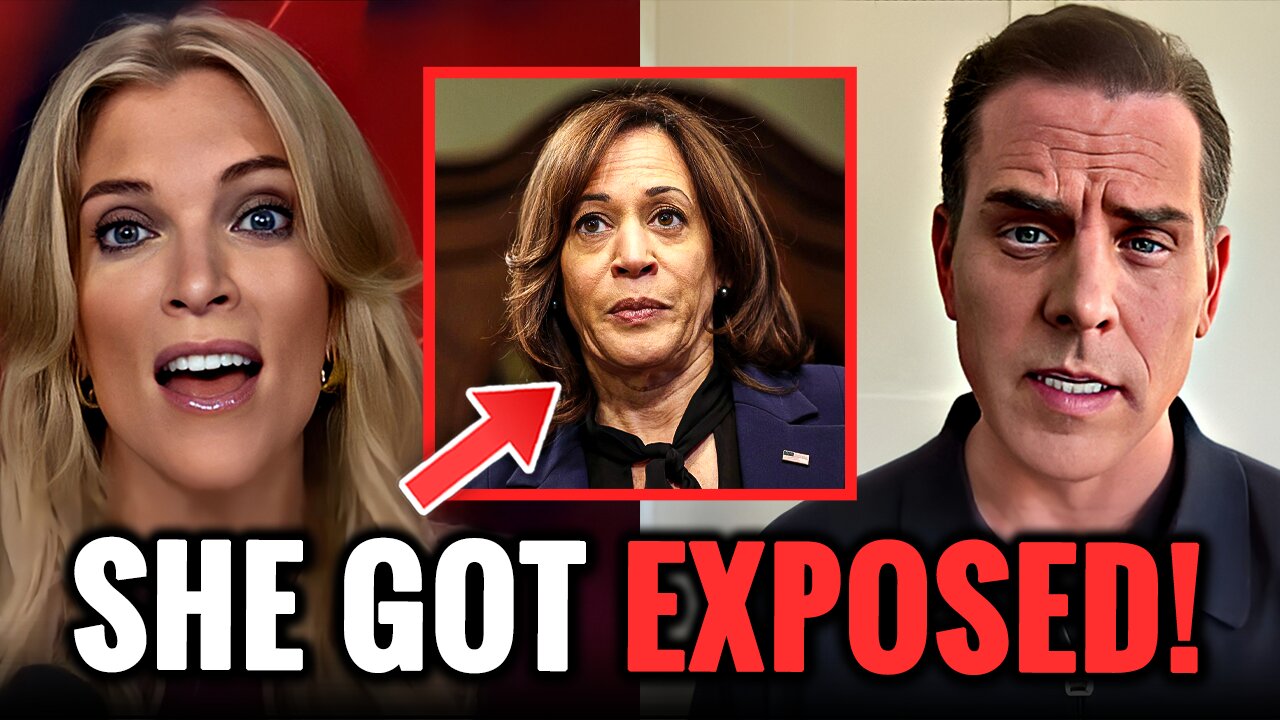 Megyn Kelly SHOCKED As Hunter Biden Spills Kamala’s Dirty Secret