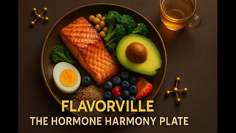 The Hormone Harmony Plate 💃🥗 | Restoring Balance Through Food | FlavorVille™ Educational Science