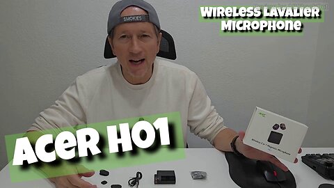 Acer H01 Wireless Lavalier Microphone Review and Sound Test | Dual Magnetic Mini Mics