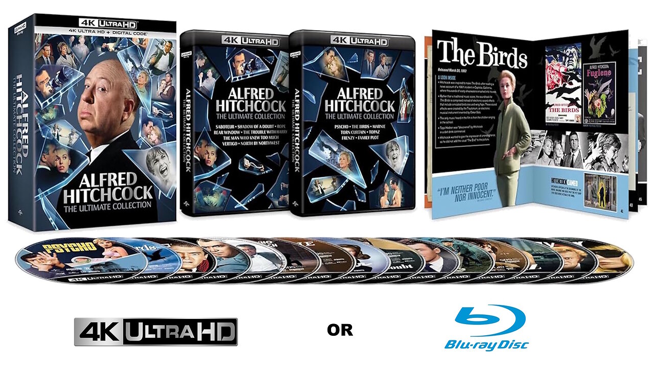 Alfred Hitchcock: The Ultimate Collection [4K UHD & Digital]