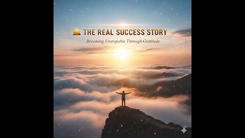 The Real Success Story — Becoming Unstoppable Through Gratitude