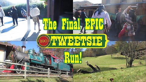 The Final EPIC Running Beside Tweetsie Video!