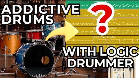 Logic Pro Drummer + Addictive Drums 2.5 | What Drum Designer Should Be?