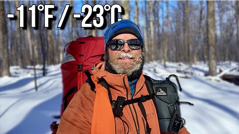 -11°F Solo Winter Backpacking | Susquehannock Trail System (STS)