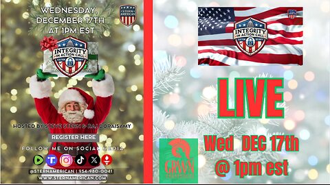 Final Election Integrity Call of the Year – Wednesday, December 17 at 1PM EST