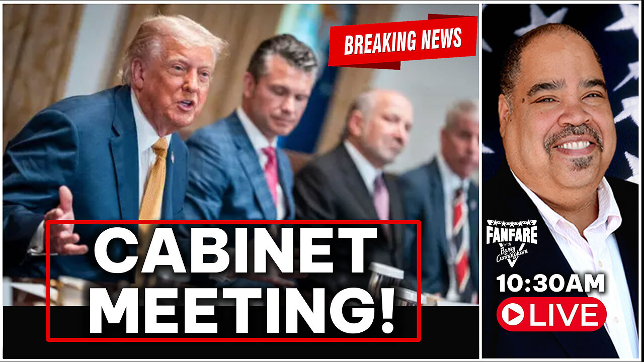 BREAKING NEWS: PRESIDENT TRUMP HOSTS FULL CABINET MEETING!