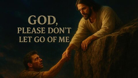God, Please Don’t Let Go of Me 🙏 | Powerful Christian Worship Song of Hope & Faith