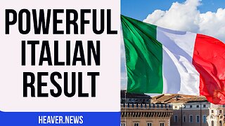 Italy Witnesses POWERFUL Election Victory
