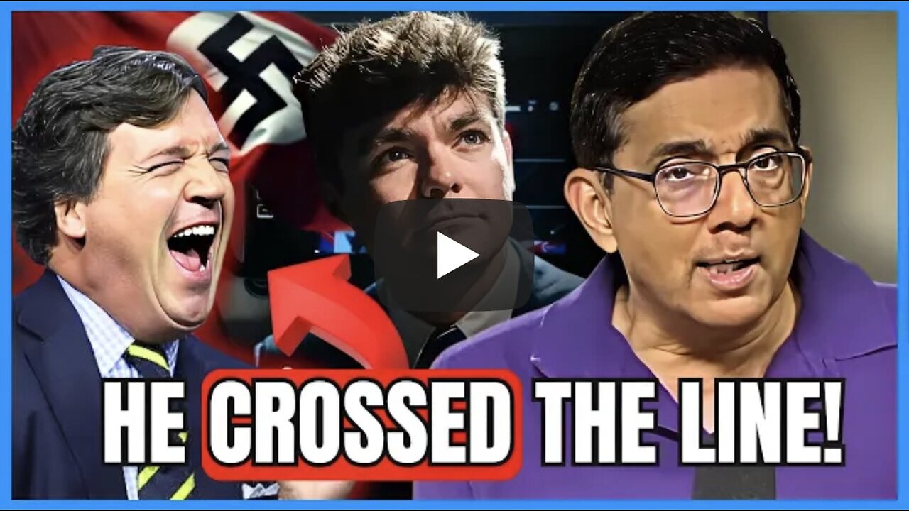 Dinesh D’Souza Exposes Tucker Carlson So Badly, He May Never Comeback…