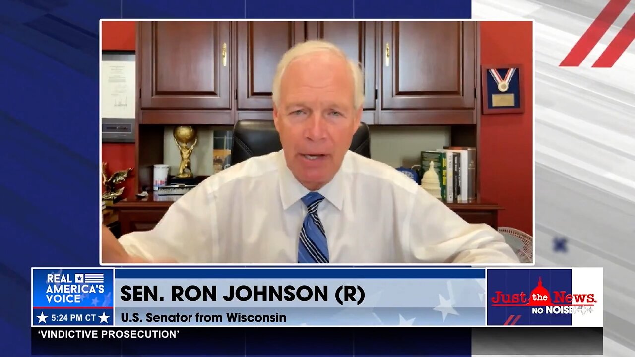 Sen. Ron Johnson on Jack Smith and the FBI snooping on 8 senators phone records